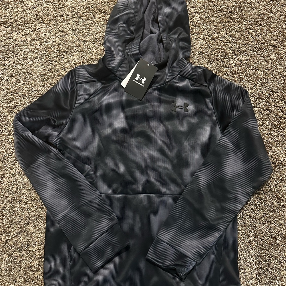 Under Armour Printed Black Hoodie